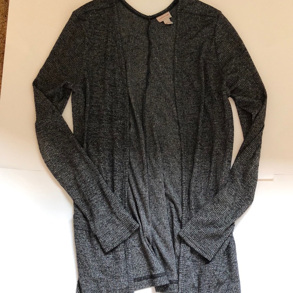 Charcoal cardigan